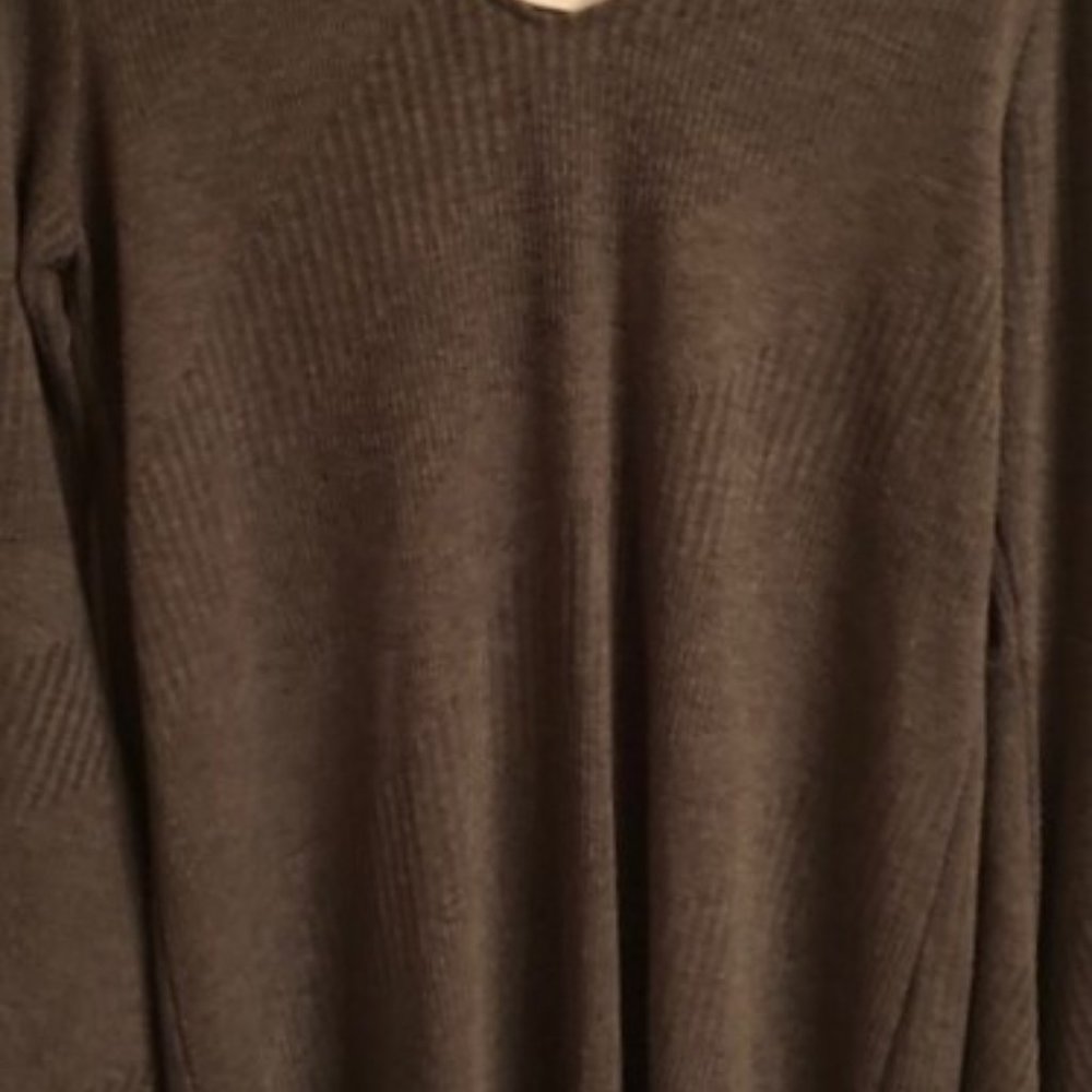 Mid length sweater dress